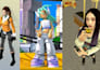 do low poly animation 90s animation low poly models in n64 ps1 y2k  retro style